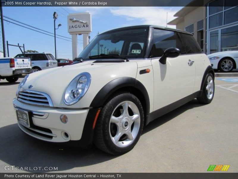 Pepper White / Cordoba Beige 2005 Mini Cooper Hardtop