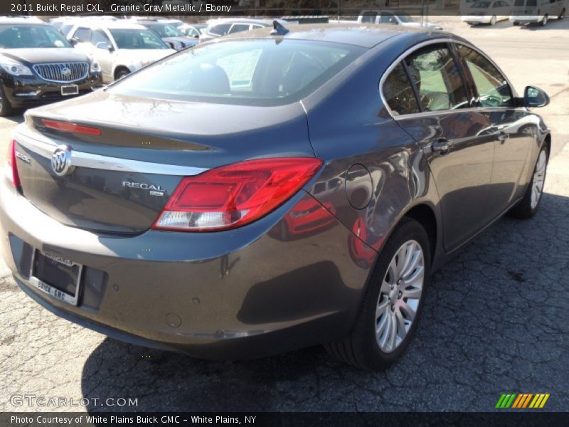 Granite Gray Metallic / Ebony 2011 Buick Regal CXL