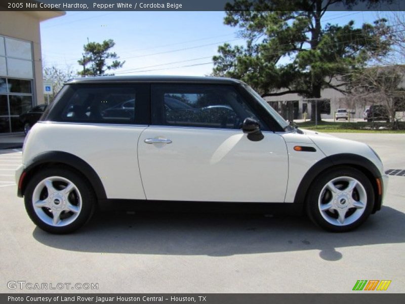 Pepper White / Cordoba Beige 2005 Mini Cooper Hardtop