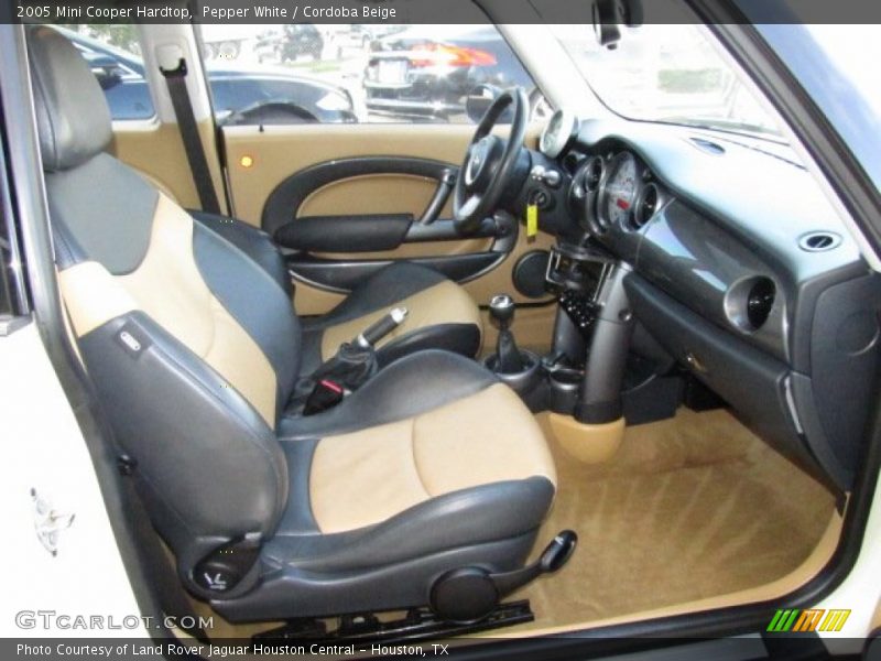 Pepper White / Cordoba Beige 2005 Mini Cooper Hardtop