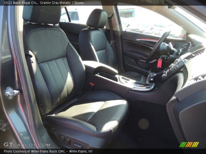 Granite Gray Metallic / Ebony 2011 Buick Regal CXL