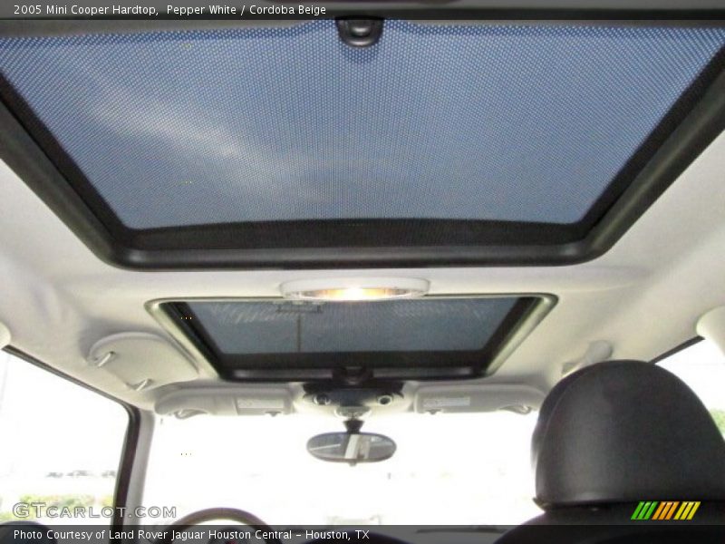 Pepper White / Cordoba Beige 2005 Mini Cooper Hardtop