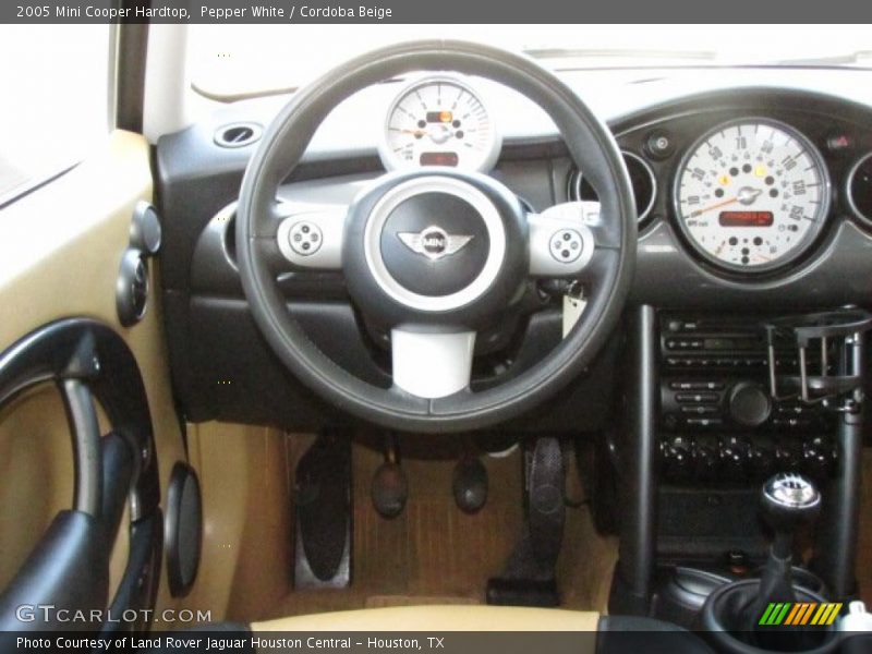 Pepper White / Cordoba Beige 2005 Mini Cooper Hardtop