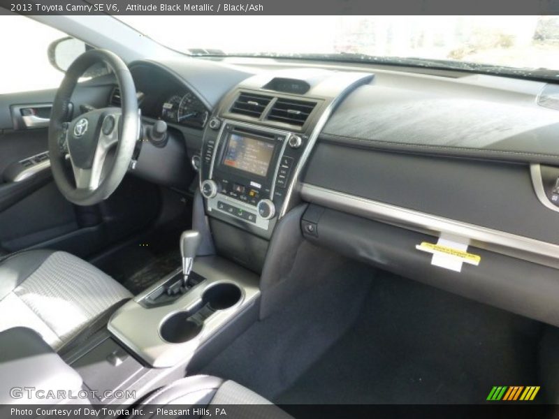 Attitude Black Metallic / Black/Ash 2013 Toyota Camry SE V6