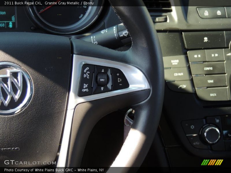 Granite Gray Metallic / Ebony 2011 Buick Regal CXL