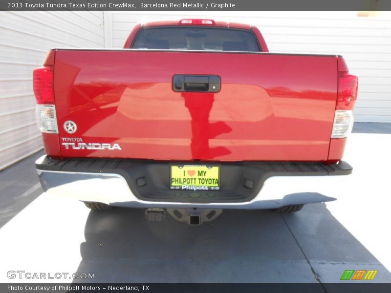 Barcelona Red Metallic / Graphite 2013 Toyota Tundra Texas Edition CrewMax