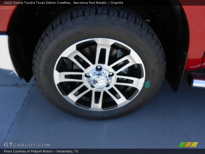 Barcelona Red Metallic / Graphite 2013 Toyota Tundra Texas Edition CrewMax