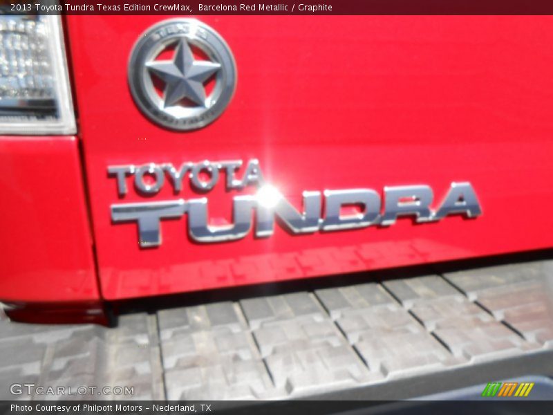 Barcelona Red Metallic / Graphite 2013 Toyota Tundra Texas Edition CrewMax