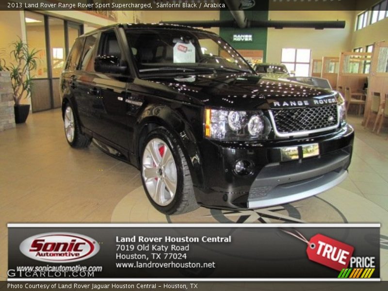 Santorini Black / Arabica 2013 Land Rover Range Rover Sport Supercharged