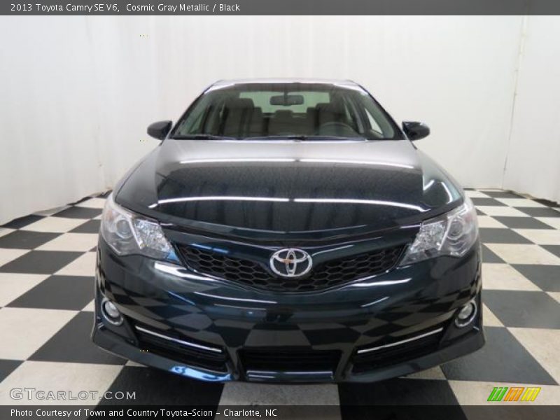 Cosmic Gray Metallic / Black 2013 Toyota Camry SE V6