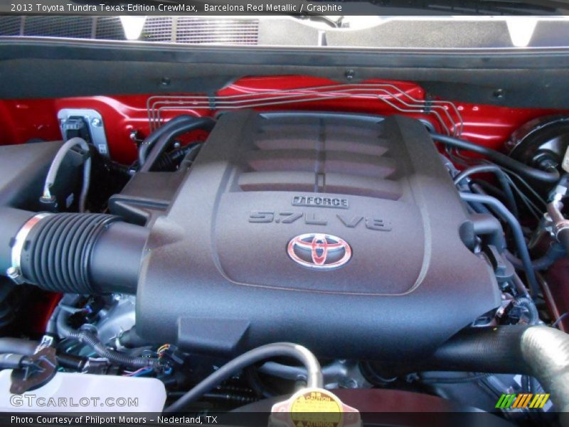 Barcelona Red Metallic / Graphite 2013 Toyota Tundra Texas Edition CrewMax
