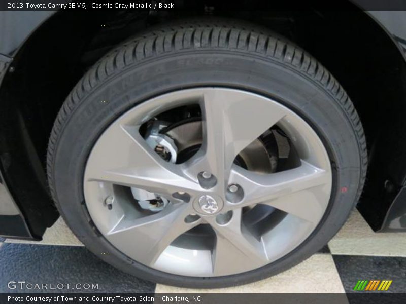 Cosmic Gray Metallic / Black 2013 Toyota Camry SE V6