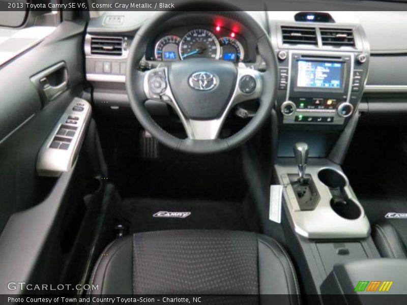 Cosmic Gray Metallic / Black 2013 Toyota Camry SE V6