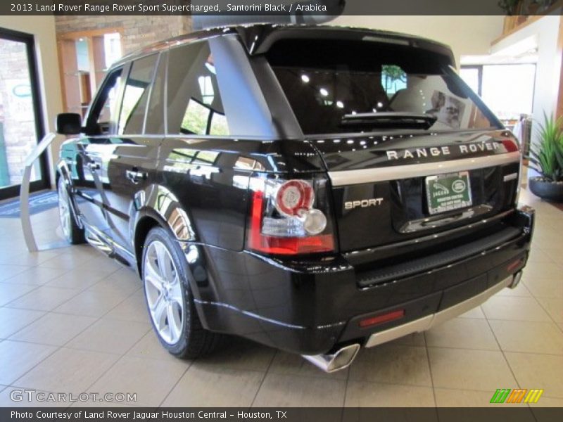 Santorini Black / Arabica 2013 Land Rover Range Rover Sport Supercharged
