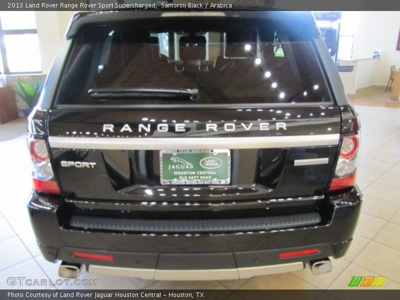 Santorini Black / Arabica 2013 Land Rover Range Rover Sport Supercharged