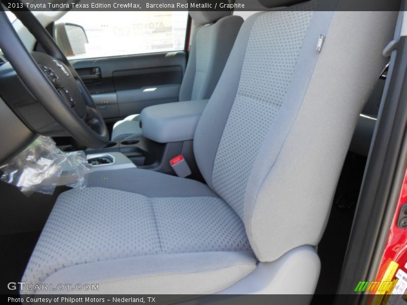 Barcelona Red Metallic / Graphite 2013 Toyota Tundra Texas Edition CrewMax
