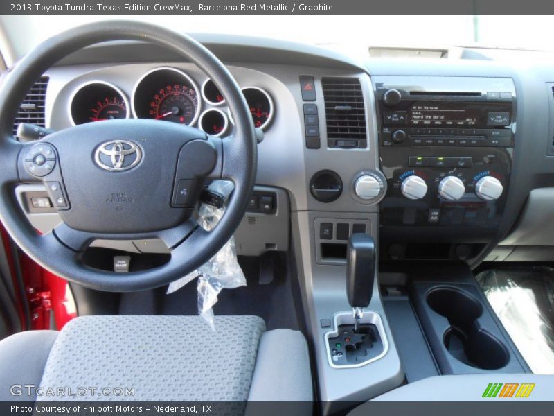 Barcelona Red Metallic / Graphite 2013 Toyota Tundra Texas Edition CrewMax