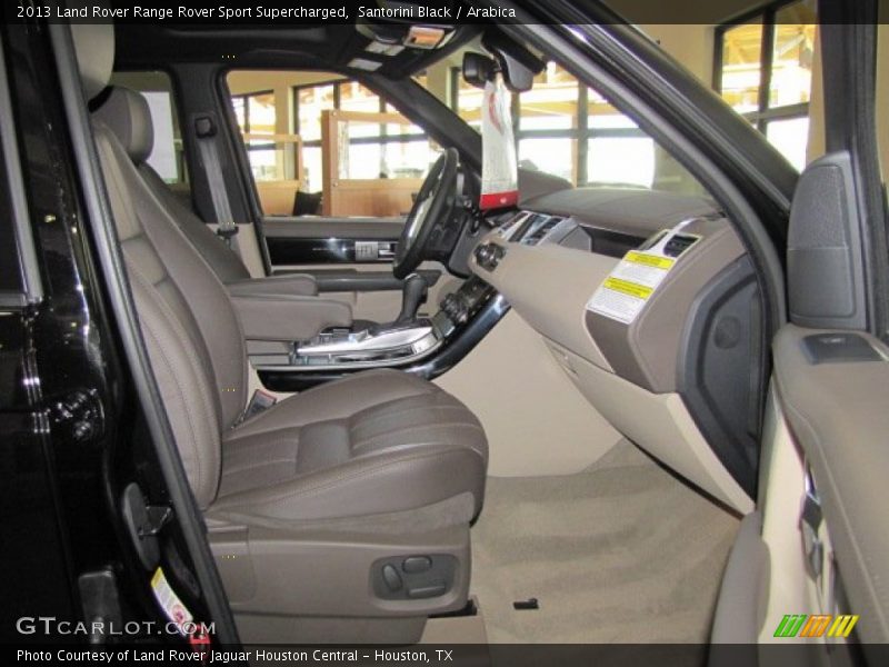 Front Seat of 2013 Range Rover Sport Supercharged