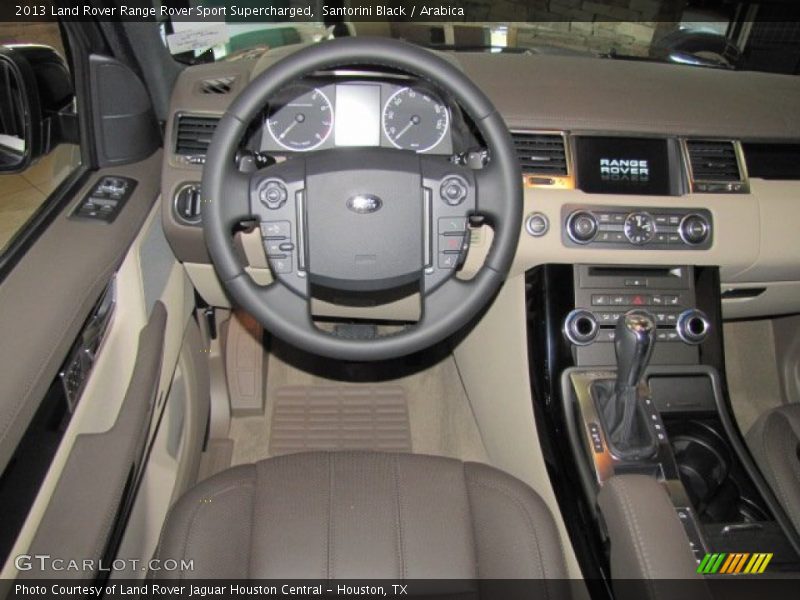 Dashboard of 2013 Range Rover Sport Supercharged