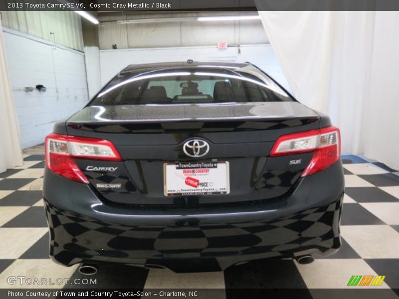 Cosmic Gray Metallic / Black 2013 Toyota Camry SE V6