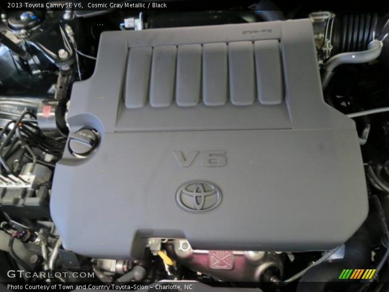 Cosmic Gray Metallic / Black 2013 Toyota Camry SE V6