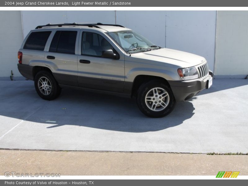 Light Pewter Metallic / Sandstone 2004 Jeep Grand Cherokee Laredo