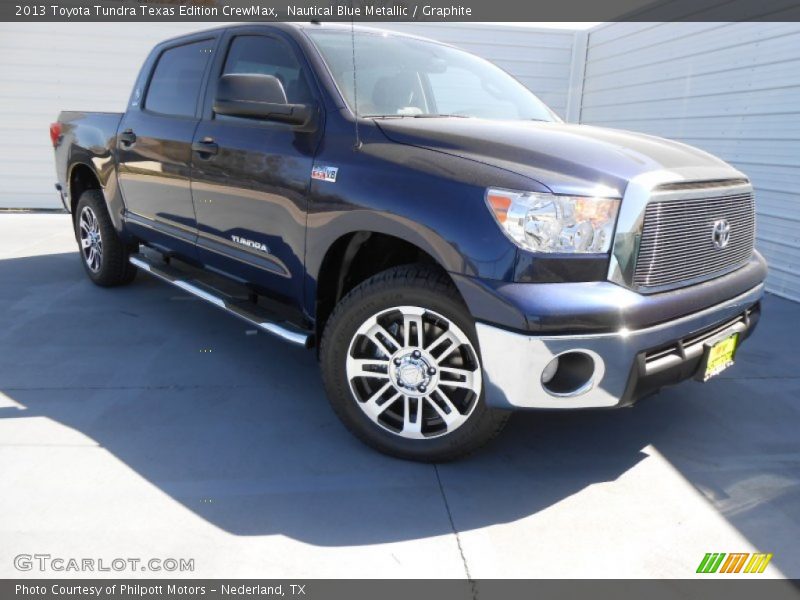 Nautical Blue Metallic / Graphite 2013 Toyota Tundra Texas Edition CrewMax