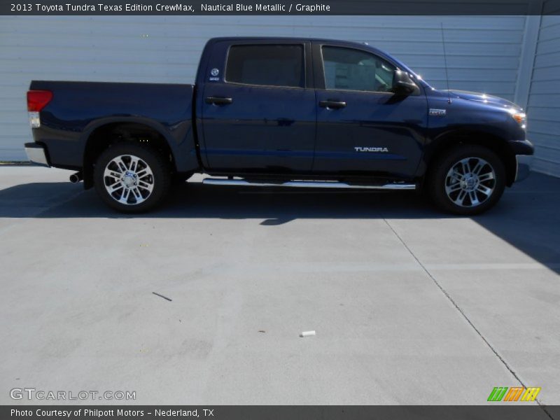 Nautical Blue Metallic / Graphite 2013 Toyota Tundra Texas Edition CrewMax