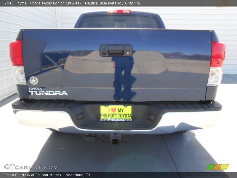 Nautical Blue Metallic / Graphite 2013 Toyota Tundra Texas Edition CrewMax