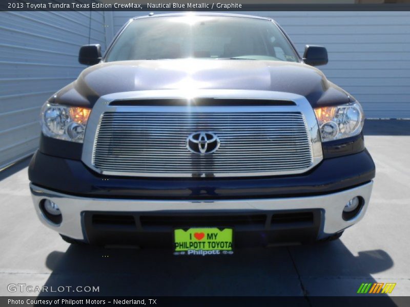 Nautical Blue Metallic / Graphite 2013 Toyota Tundra Texas Edition CrewMax