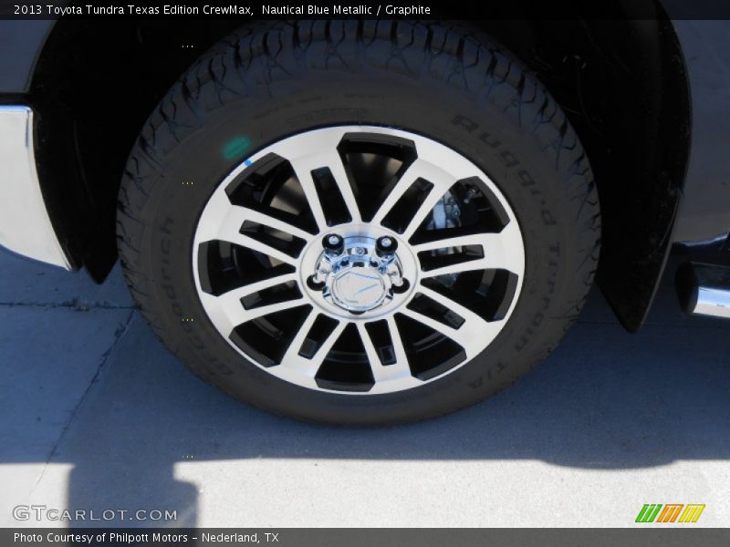 Nautical Blue Metallic / Graphite 2013 Toyota Tundra Texas Edition CrewMax