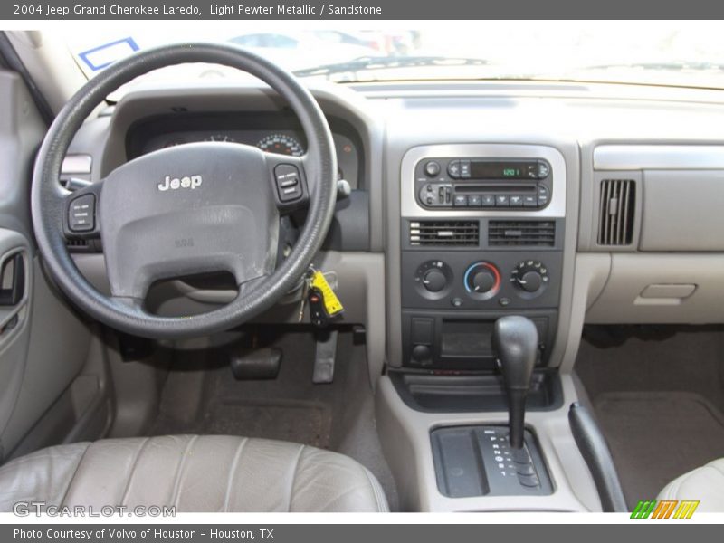 Light Pewter Metallic / Sandstone 2004 Jeep Grand Cherokee Laredo