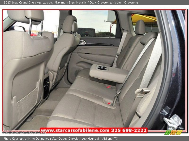 Maximum Steel Metallic / Dark Graystone/Medium Graystone 2013 Jeep Grand Cherokee Laredo