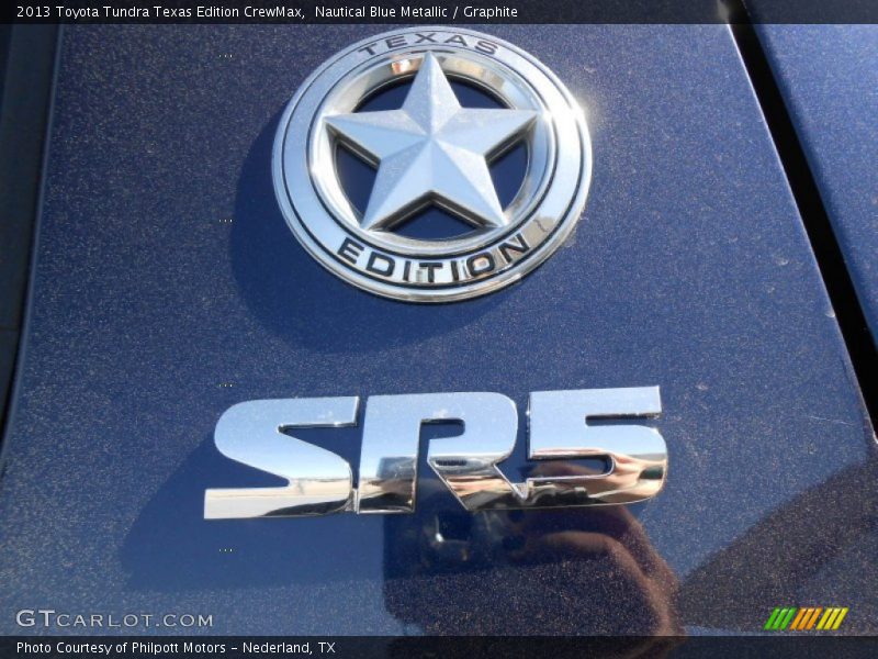 Nautical Blue Metallic / Graphite 2013 Toyota Tundra Texas Edition CrewMax