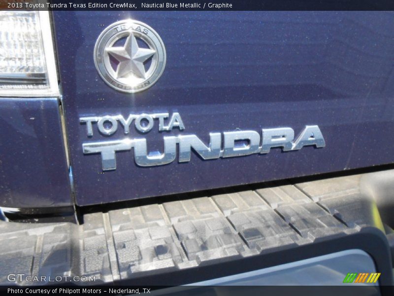 Nautical Blue Metallic / Graphite 2013 Toyota Tundra Texas Edition CrewMax