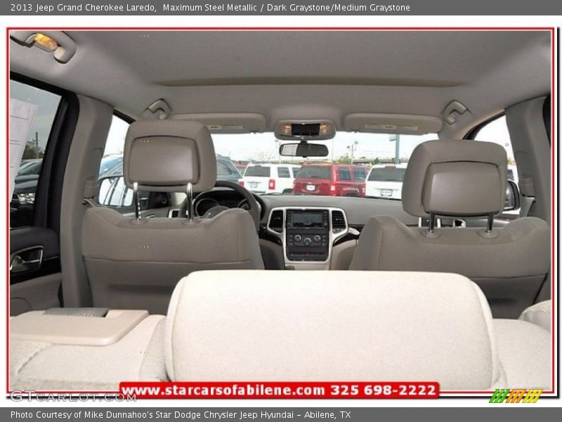 Maximum Steel Metallic / Dark Graystone/Medium Graystone 2013 Jeep Grand Cherokee Laredo