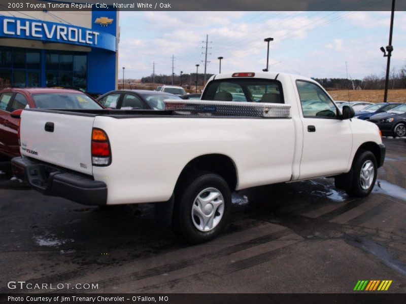 Natural White / Oak 2003 Toyota Tundra Regular Cab