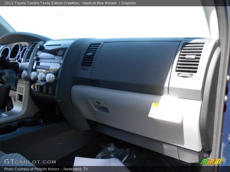 Nautical Blue Metallic / Graphite 2013 Toyota Tundra Texas Edition CrewMax