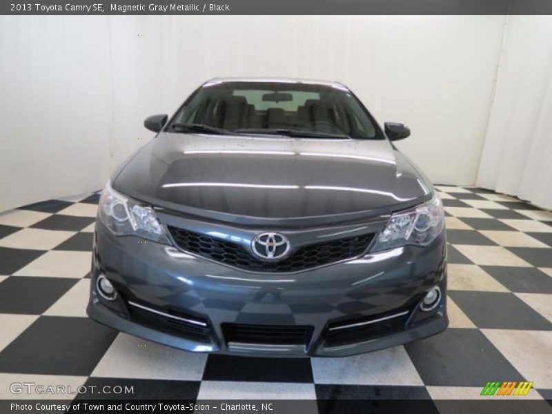Magnetic Gray Metallic / Black 2013 Toyota Camry SE