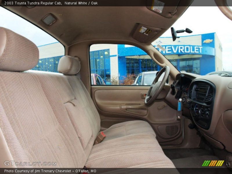 Natural White / Oak 2003 Toyota Tundra Regular Cab