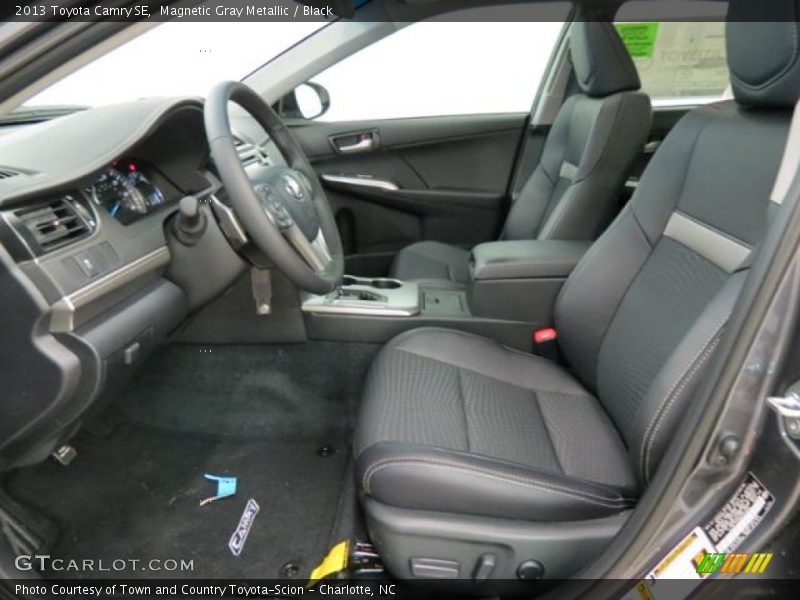 Magnetic Gray Metallic / Black 2013 Toyota Camry SE