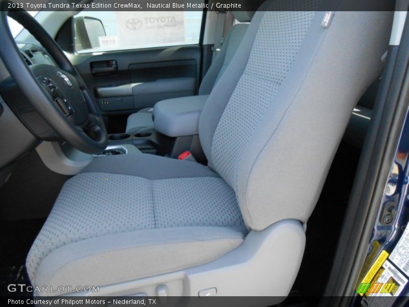 Nautical Blue Metallic / Graphite 2013 Toyota Tundra Texas Edition CrewMax