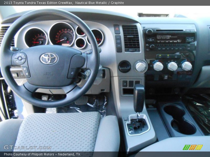 Nautical Blue Metallic / Graphite 2013 Toyota Tundra Texas Edition CrewMax