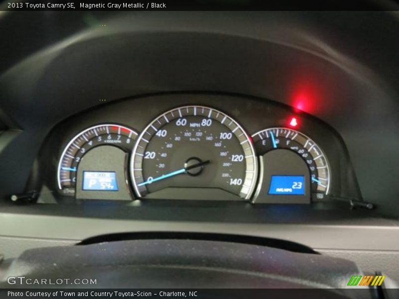 Magnetic Gray Metallic / Black 2013 Toyota Camry SE