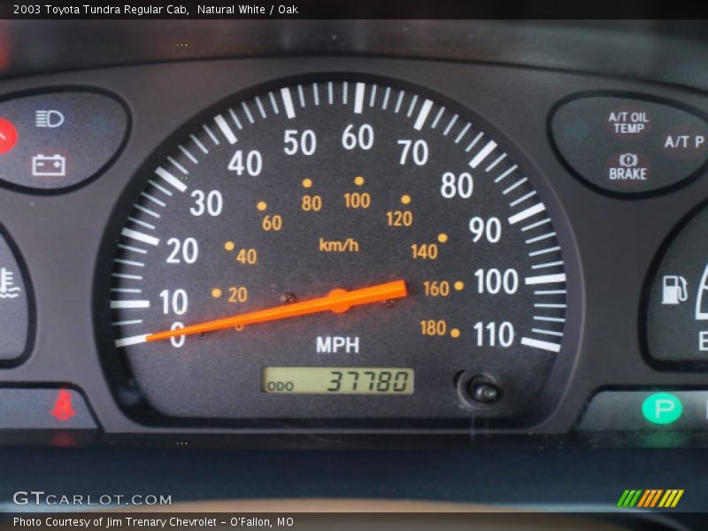  2003 Tundra Regular Cab Regular Cab Gauges