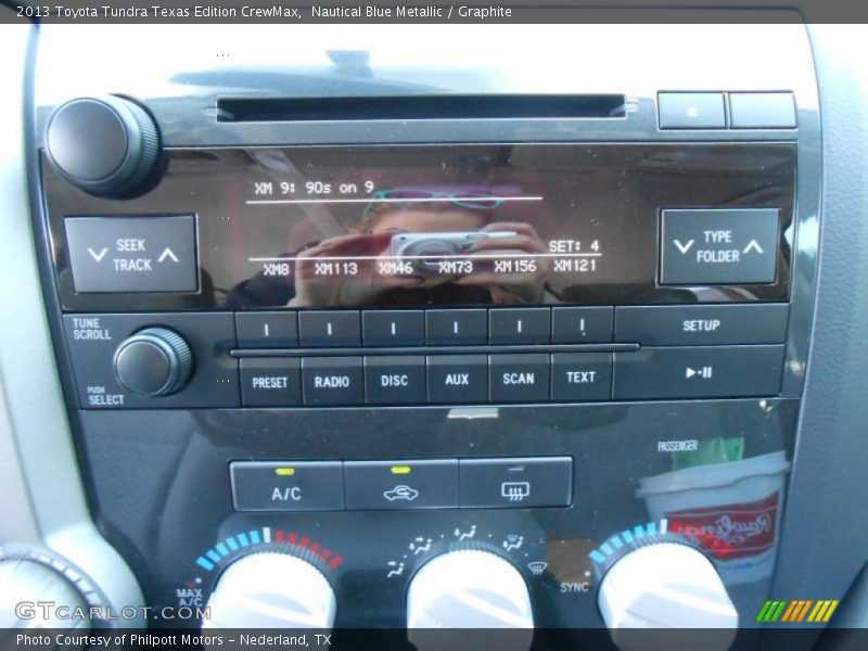 Nautical Blue Metallic / Graphite 2013 Toyota Tundra Texas Edition CrewMax