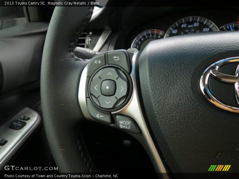 Magnetic Gray Metallic / Black 2013 Toyota Camry SE