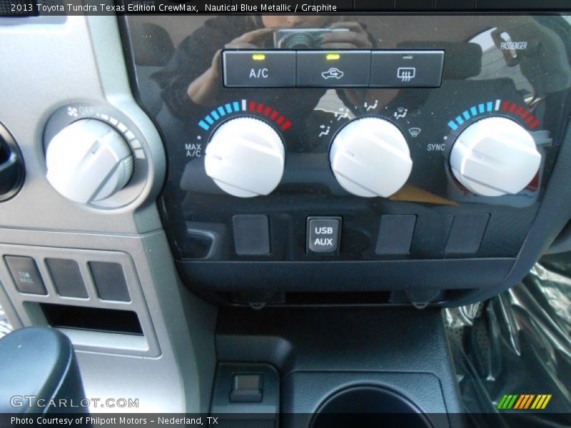 Nautical Blue Metallic / Graphite 2013 Toyota Tundra Texas Edition CrewMax
