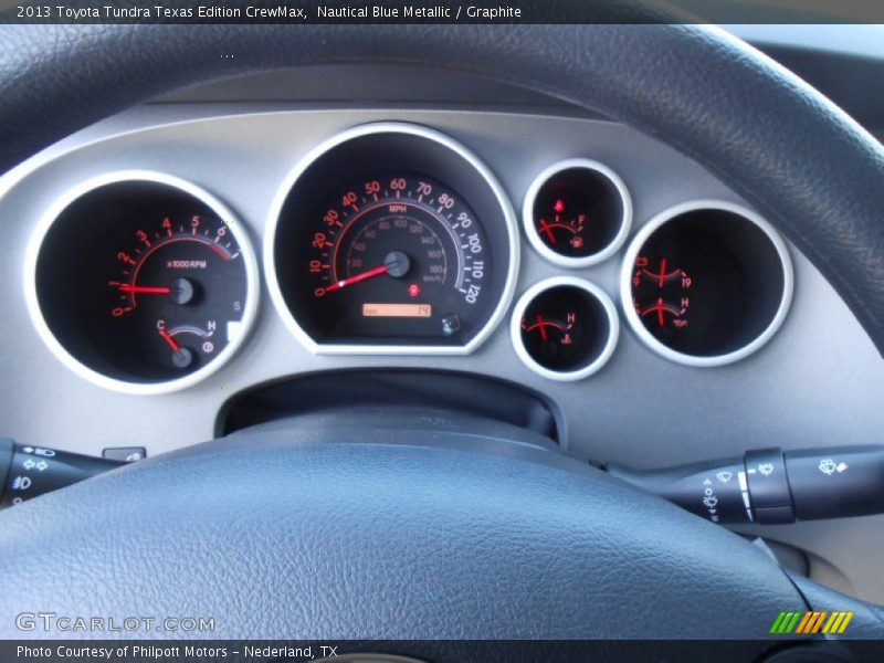Nautical Blue Metallic / Graphite 2013 Toyota Tundra Texas Edition CrewMax