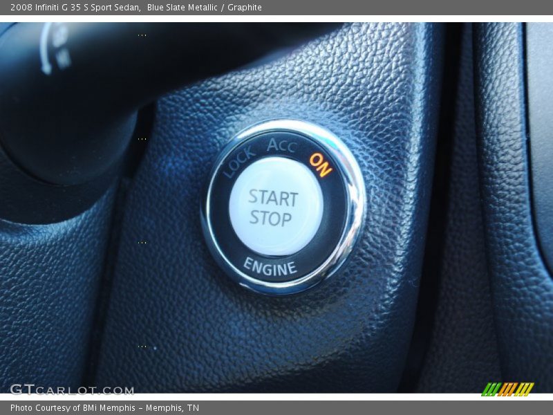 Blue Slate Metallic / Graphite 2008 Infiniti G 35 S Sport Sedan